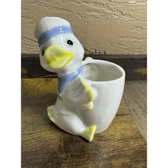 Sailor Duck Toothbrush Holder, Soap Dispenser, & Accessory Holder. Baby Ducks - Picture 7 of 13